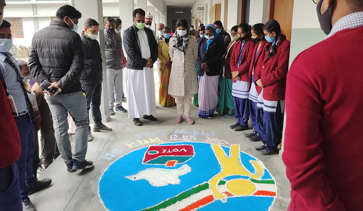 Rangoli Competitione